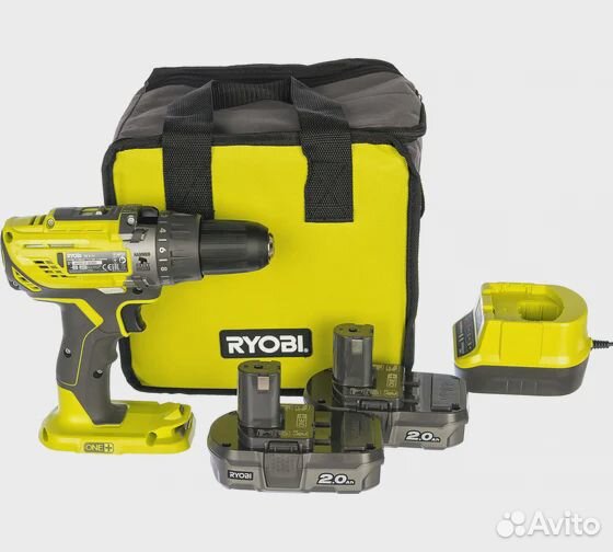 Ударная дрель-шуруповерт Ryobi ONE+ R18PD3-220S