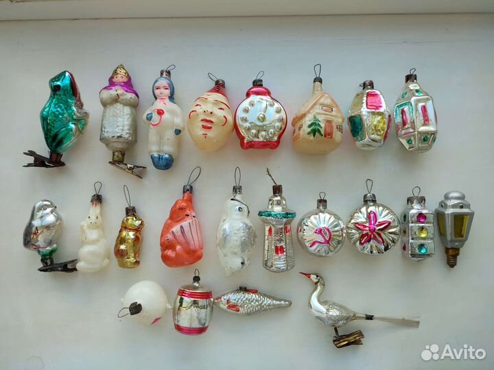 Елочные игрушки СССР