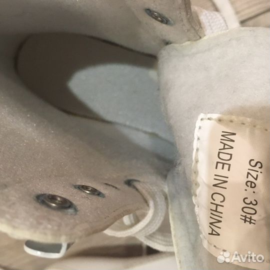 Коньки фигурные детские 30 размер