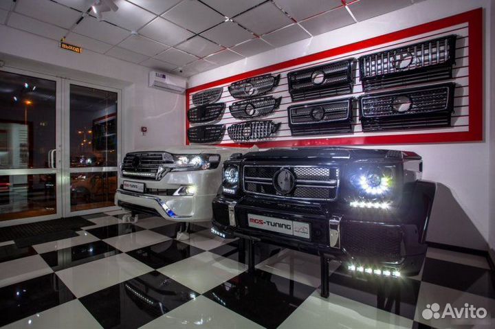 Диффузор бампера под насадки 5.0 BMW X6 f16