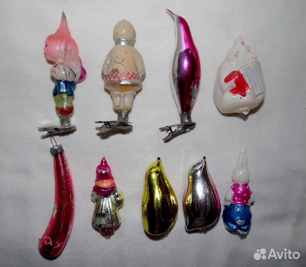 Елочные игрушки СССР в реставрацию