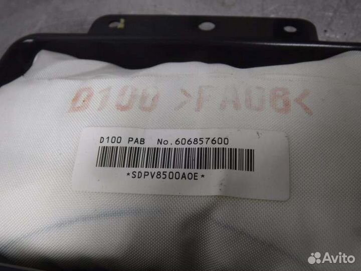 Подушка безопасности правая Ssang Yong Kyron D20DT