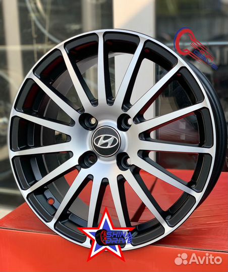 Диски Hyundai R16 4x114,3 Kia Black matt
