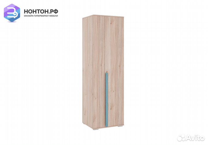 Шкаф двухдверный Лайк 02.01 дуб мария / индиго