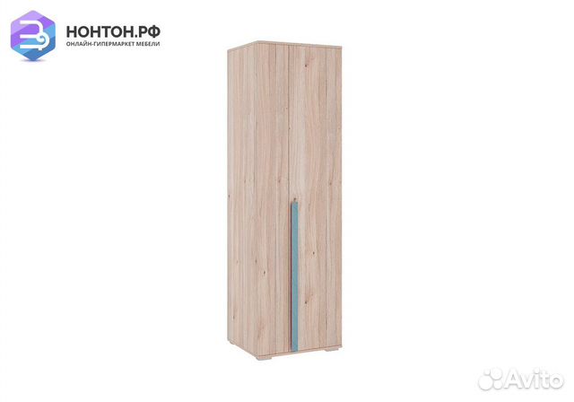 Шкаф двухдверный Лайк 02.01 дуб мария / индиго