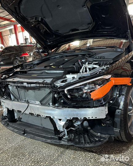 Тюнинг мерседес 213 сполеры губа 5.3