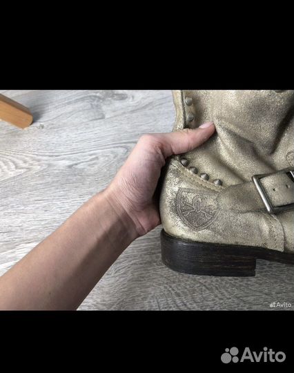 Байкерские сапоги