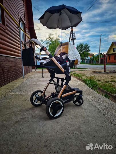 Коляска с укачивающим устройством Belecoo X6 3в1