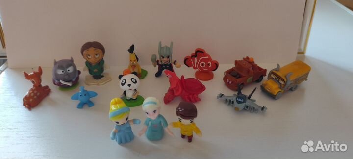 Игрушки из киндера и sweet box