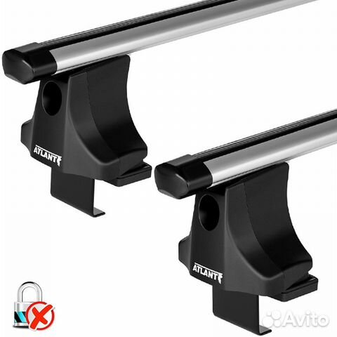Багажник на крышу Nissan Tiida Atlant 8809