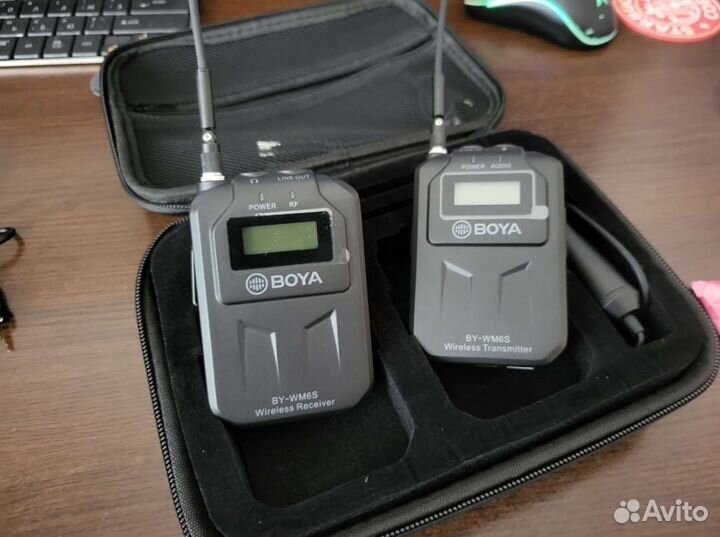 Петличный микрофон Boya BY-WM6S