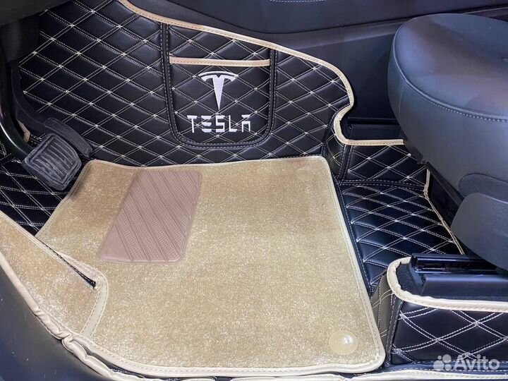 Коврики из премиум материалов для Tesla