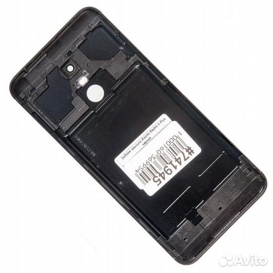 Задняя крышка для Xiaomi Redmi 5 Plus, черный Redm