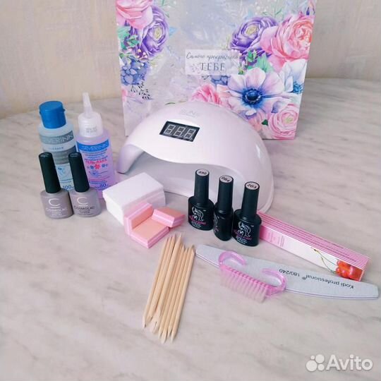 Набор для маникюра и покрытия гель лака