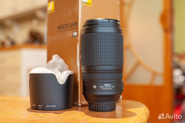 Nikon 70-300mm f/4.5-5.6G ED-IF AF-S VR, скидка