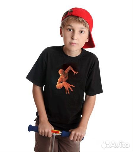 Интерактивная футболка для мальчика Человек-паук