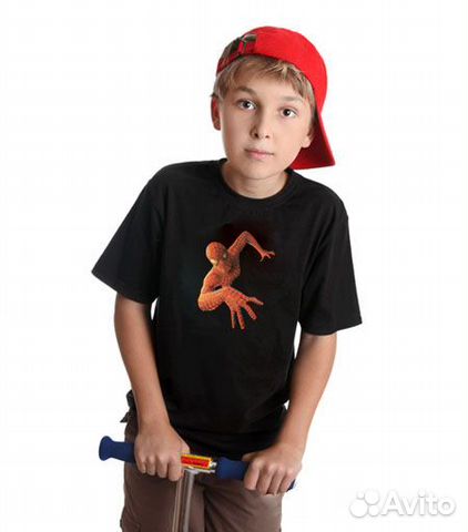 Интерактивная футболка для мальчика Человек-паук