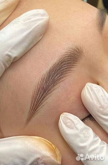 Перманентный Макияж Татуаж Бровей