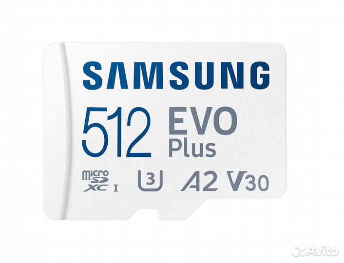 Карта microsdxc samsung Evo Plus на 512GB