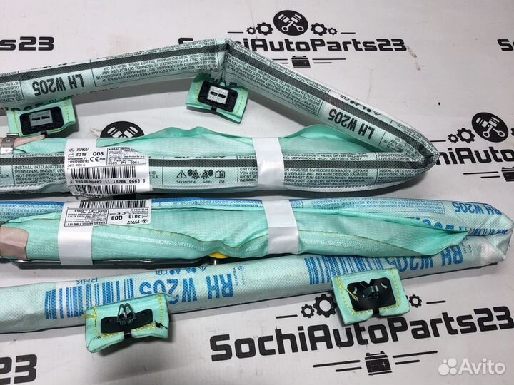 Подушка безопасности боковая Mercedes W205