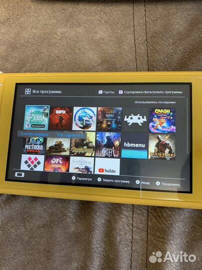 Nintendo switch lite прошитая