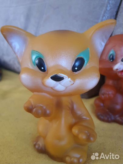 Советские резиновые игрушки