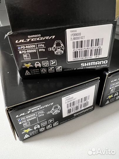 Педали Shimano Ultegra PD-R8000, SPD-SL оригинал