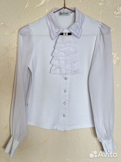 Школьные рубашка блузка