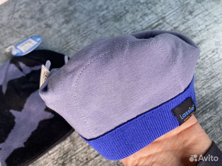 Шапки хлопковые вязаные lassie