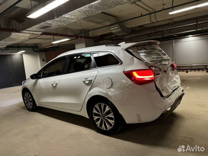 Kia Ceed 1.6 AT, 2018, битый, 52 391 км