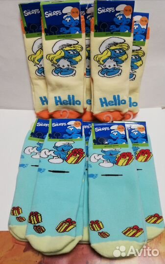 Носки детские -10 пар в ассортименте