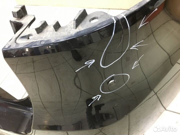 Бампер задний Kia Sorento 3 UM 2017-2020