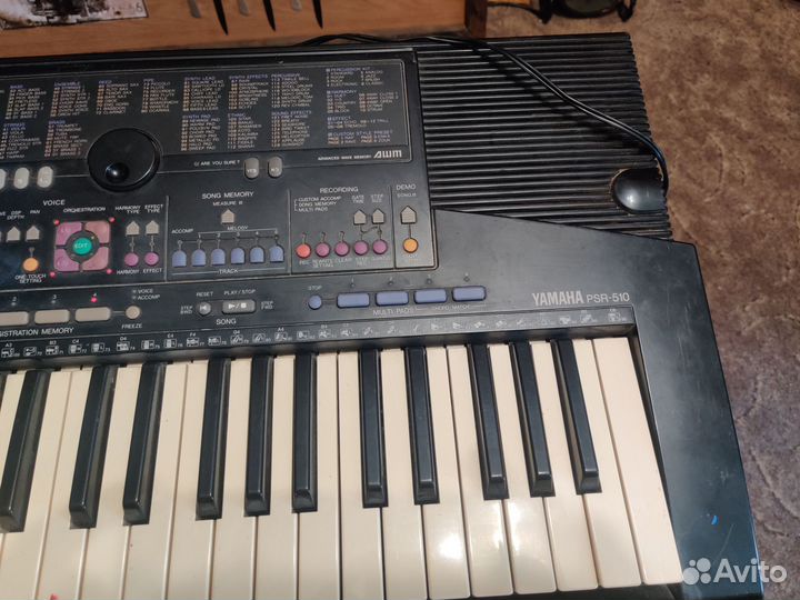 Yamaha PSR-510 под ремонт или запчасти