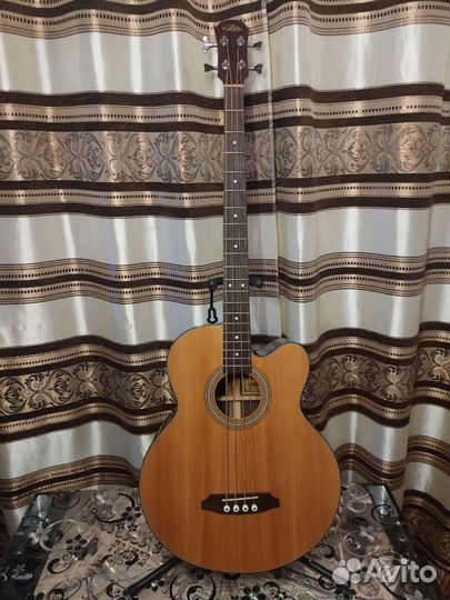 Акустическая бас гитара aria-295n