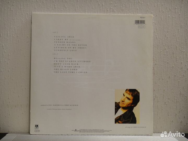 Chris DE Burgh Flying Colours 1988,Europe LP (ex+)