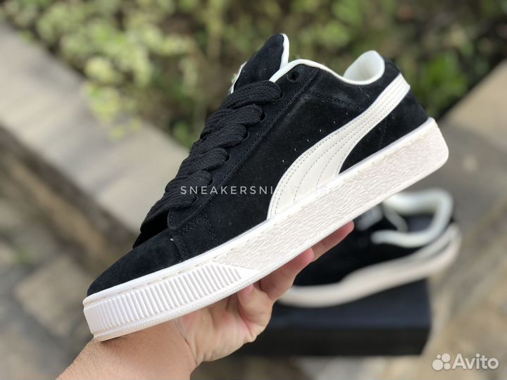 Кроссовки Puma Suede XL Pleasures Black Frosted Iv