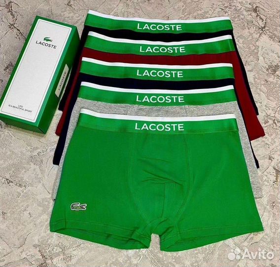 Набор трусов боксеры для мужчин 5шт + носки