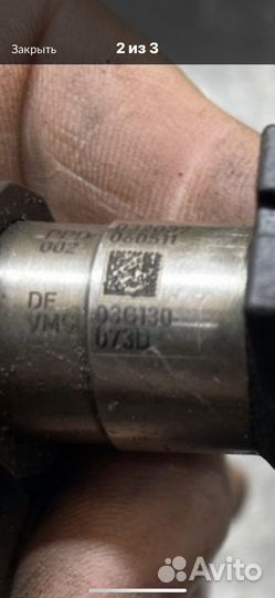 Топливные форсунки на дизельный мотор VAG