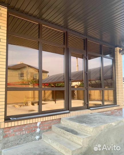 Пленка на окна зеркальная от солнца тонировка gold