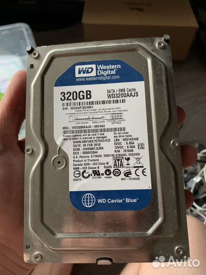 Жесткий диск 320gb WD blue