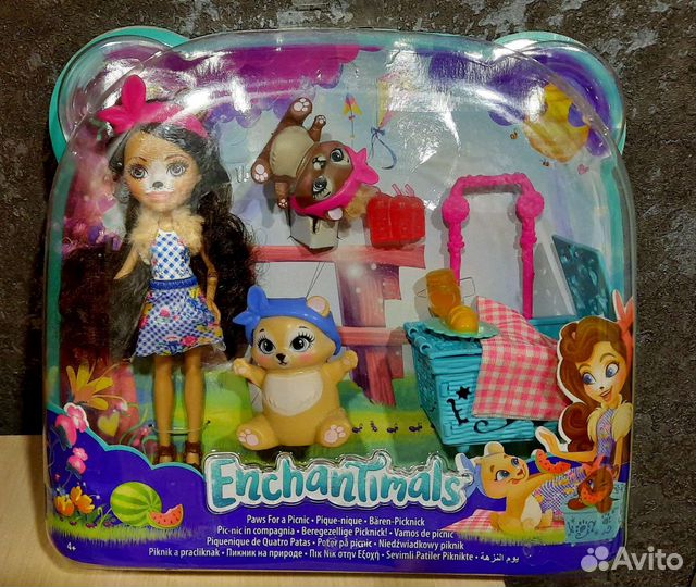 Enchantimals Дракон Енот