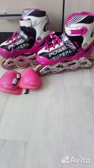 Роликовые коньки детские раздвижные