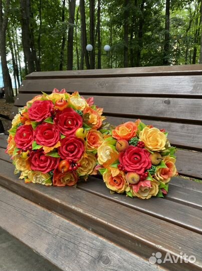 Букет из конфет на 1 сентября