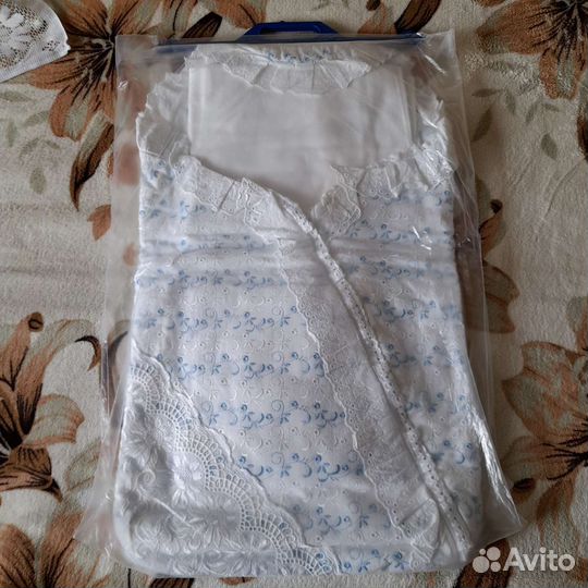 Комплект на выписку для мальчика лето