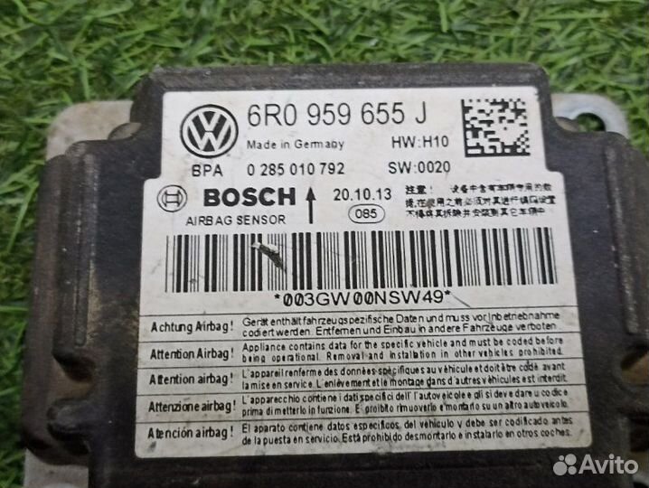 Блок управления подушками, Блок SRS Volkswagen