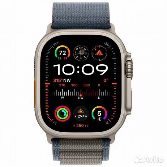 Apple Watch Ultra 2 49mm GPS + Cell Titanium, Blue