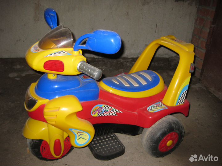 Электро мотоцикл детский