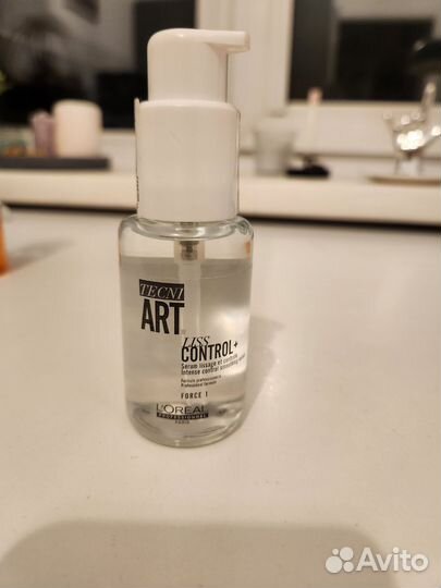 Сыворотка l'oreal liss control для гладкости волос