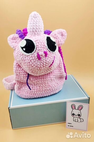 Рюкзак единорог ручной работы детский