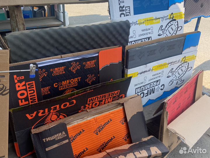 Виброизоляция comfort cobra